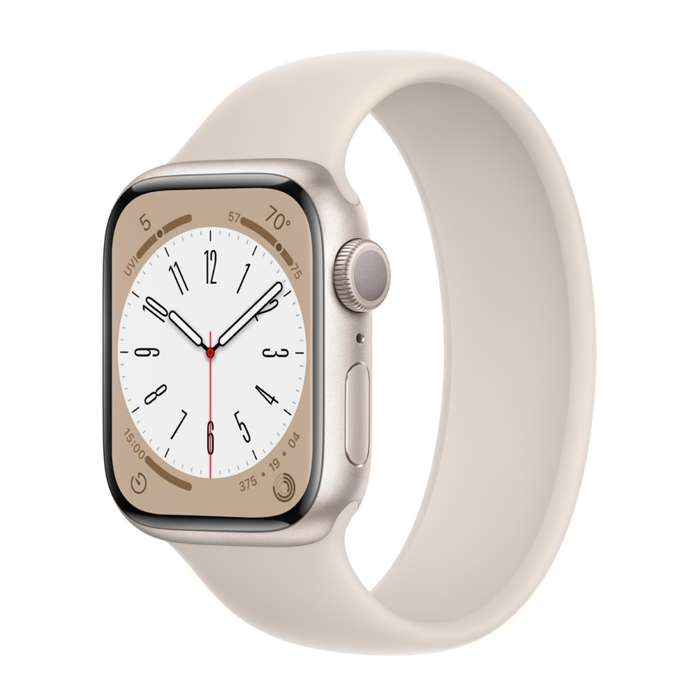 NEW Apple Watch 41mm Series 7 Starlight Aluminum Case